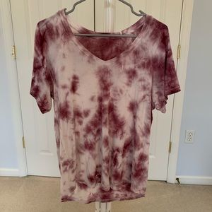 Tie Dye American Eagle Top